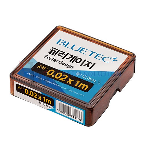 Feeler gauge : 1M (0.01~0.20mm)