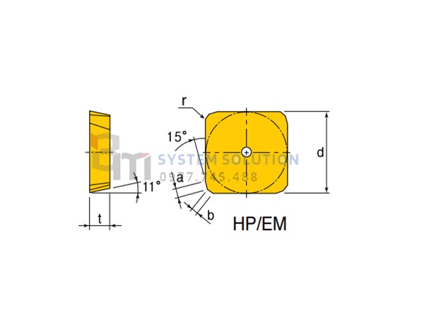 SPKN 1203 EDR-HPN(DP7320) (INSERT) - Duracarb