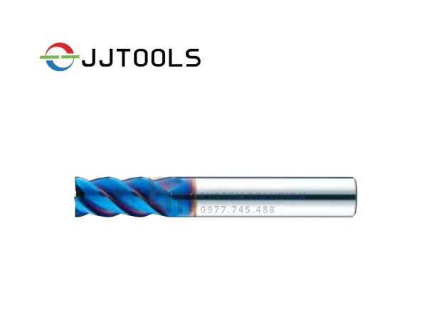 4HEME (4 Flutes High Speed 45° Helix End Mills for Heavy Cuts) - JJ Tools
