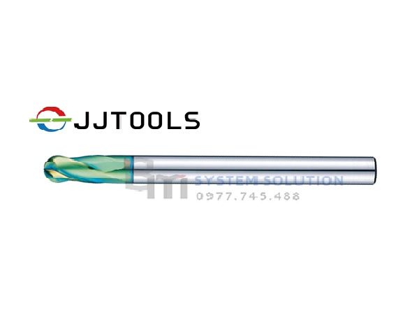 4JJB (4 Flutes JJ Ball End Mills for Hardened Steels) - JJ Tools