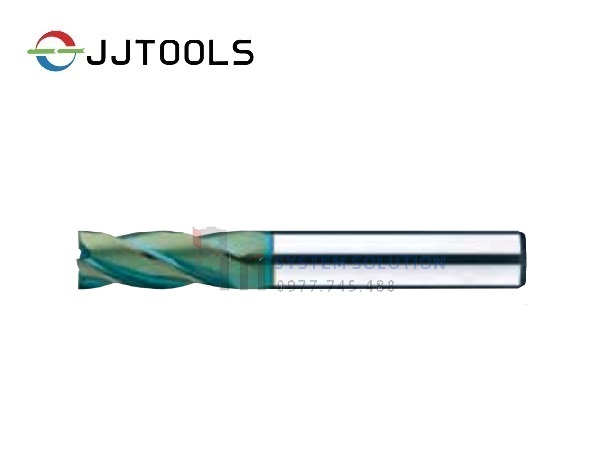 4JJE (Mũi phay ngón cho thêp độ cứng cao, thép tôi trước , 4ME) - JJ Tools