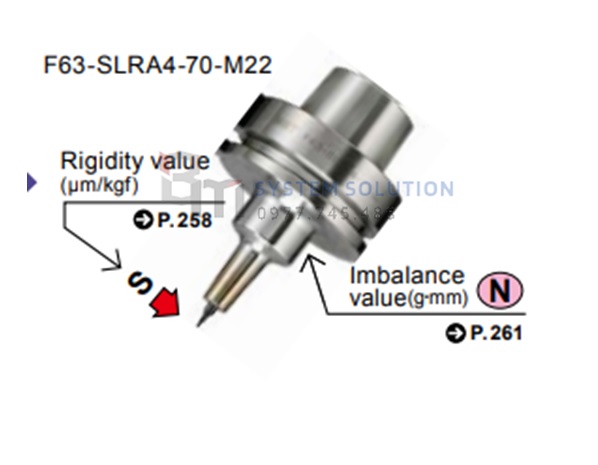 F63-SLRA4-70-M22 (TOOL HOLDER) - MST