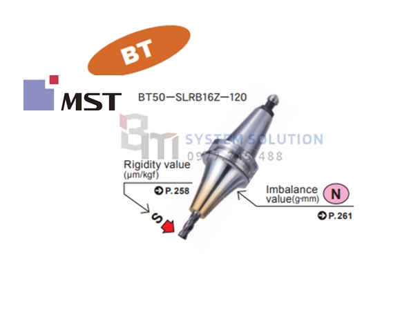 BT50-SLRB16Z-120 (BẦU KẸP NHIỆT) - MST
