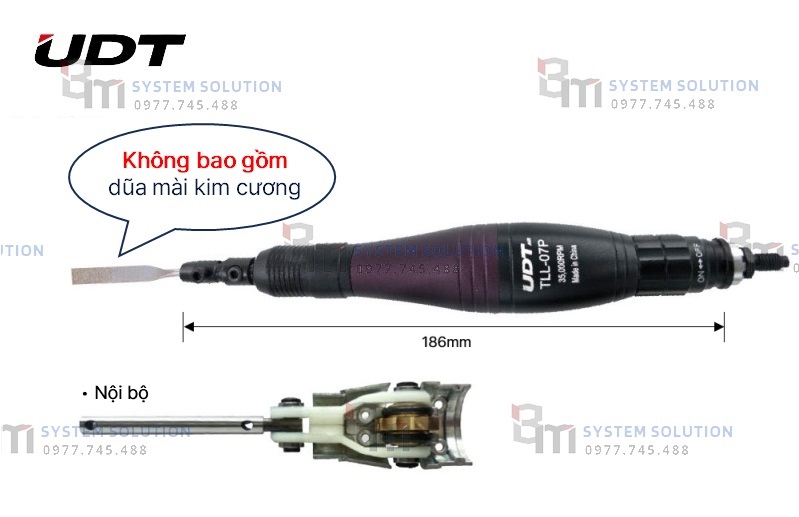 TLL-07P (Máy đánh bóng nén khí cầm tay) - UDT