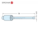 ER-010560  (Đầu đo cảm biến ø 5mm) - EROWA