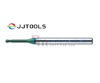 2JJRB (MŨI PHAY, DAO PHAY CẦU, 2ME) GIA CÔNG THÉP ĐỘ CỨNG CAO, THÉP NHIỆT LUYỆN - JJ Tools