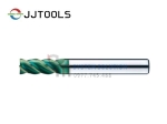 4JJHE (Mũi phay góc xoắn 45° cho thêp độ cứng cao , 4ME) - JJ Tools