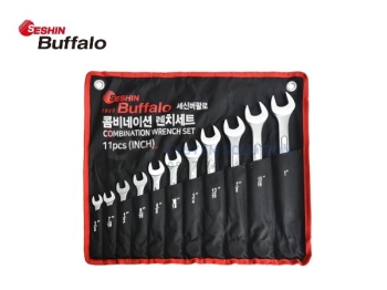 COMBINATION WRENCH SET (11P, INCH) - Seshin