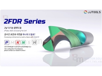 2FDR SERIES (Mũi Khoan Phẳng Đa Năng, 2 Me)  - JJTOOLS