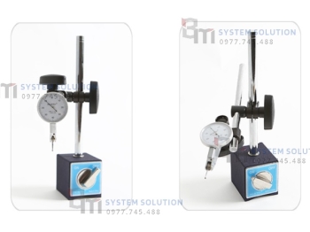 How to attach the dial indicator to the magnetic base - Blutec
